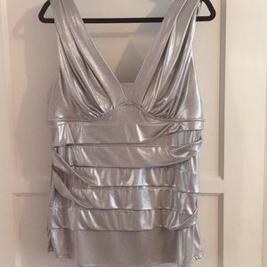 Metallic tank top
